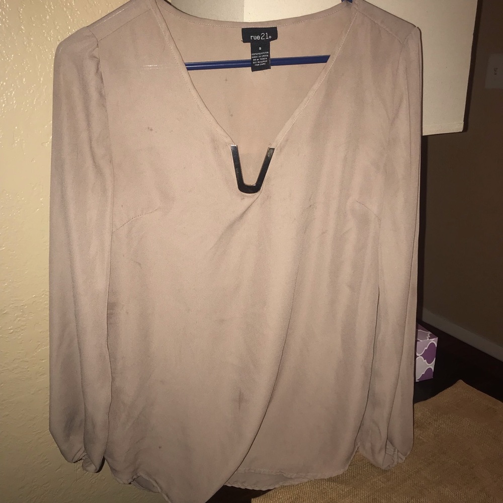 Long sleeve blouse